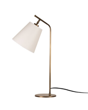 Lumi Bordlampe Hvid Og Metal