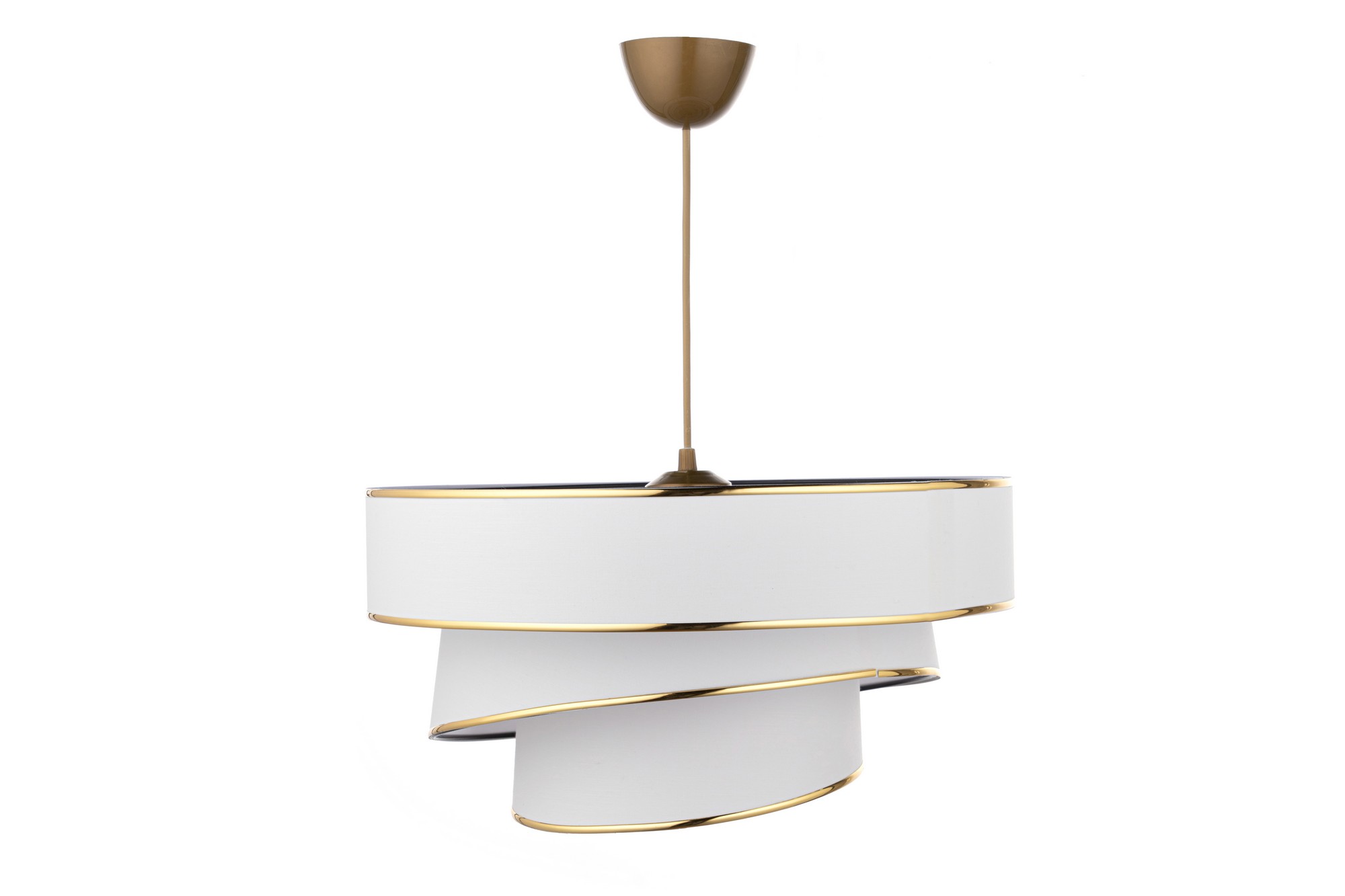 Lumi Couper Loftlampe Bomuld Og Guld