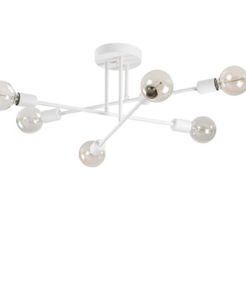 Lumi Loftlampe Hvid Metal
