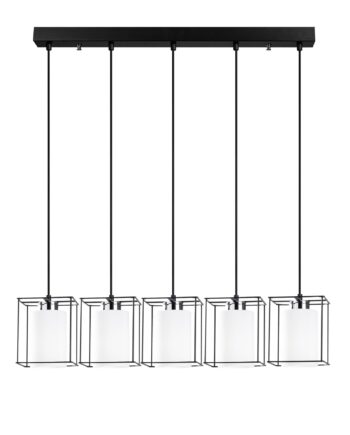 Lumi Loftlampe Sort Jern