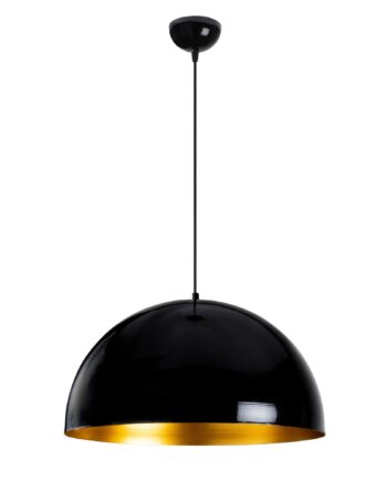 Lumi Loftlampe Sort Metal