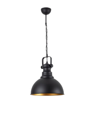 Lumi Mirandela Loftlampe Sort Metal