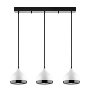 Lumi Olhã   Loftlampe Hvid Metal