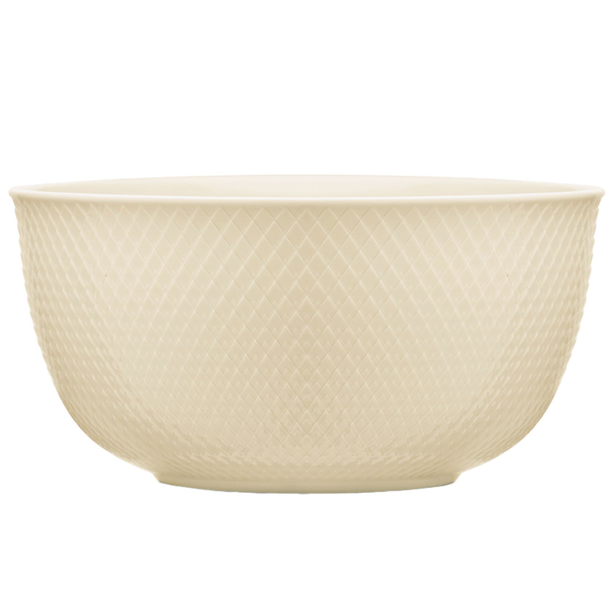 Lyngby Porcelæn Rhombe Earth Serveringsskål 22 Cm Marble