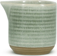 Mælk- Sovsekande Salt   Pepper Cameo 165 Ml Grøn Stentøj Reaktiv Glasur