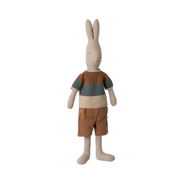 Maileg Hare  Størrelse    Klassisk Strik Bluse Og Shorts  : Erling Christensen Møbler
