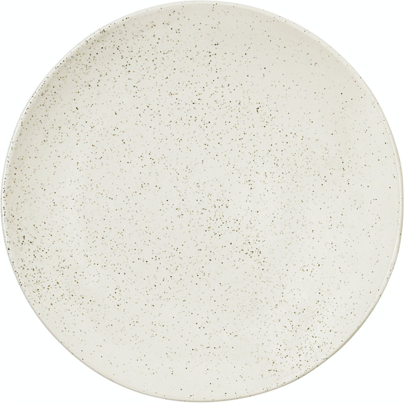 Middagstallerken Broste Copenhagen Nordic Vanilla Stentøj ø31 Cm Creme