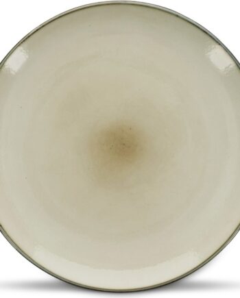 Middagstallerken Salt   Pepper Meridian ø26 Cm  Stentøj  Beige  Reaktiv Glasur  Tåler Mikro-   Opvaskemaskine