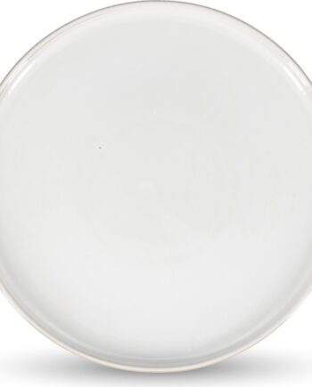 Middagstallerken Salt   Pepper Silva ø27 Cm  Beige Stentøj  Ribbet Finish  Tåler Mikrobølgeovn Og Opvaskemaskine