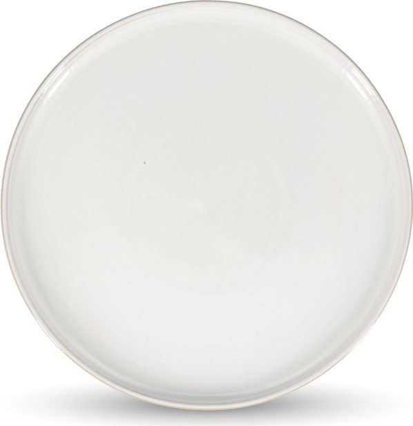 Middagstallerken Salt Pepper Silva ø27 Cm Beige Stentøj Ribbet Finish Tåler Mikrobølgeovn Og Opvaskemaskine