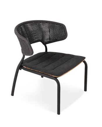 Mindo 101 Loungestol Dark Grey  : Erling Christensen Møbler