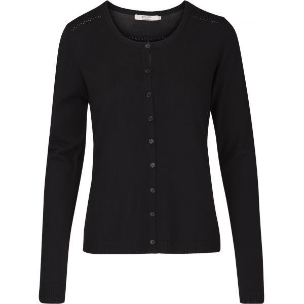 Minus New Laura Cardigan Black  : Erling Christensen Møbler