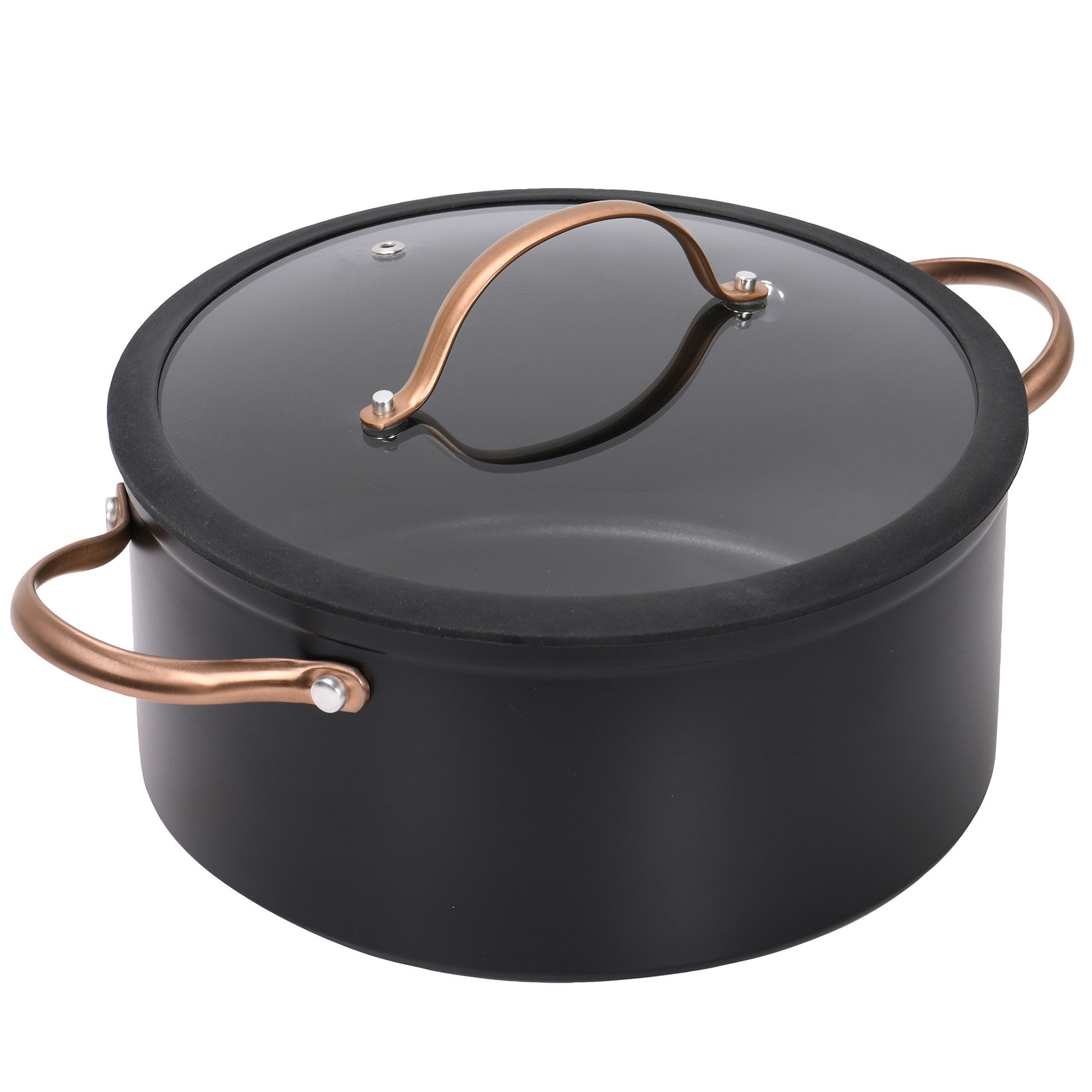 Modern House Black Copper Gryde   5â Liter