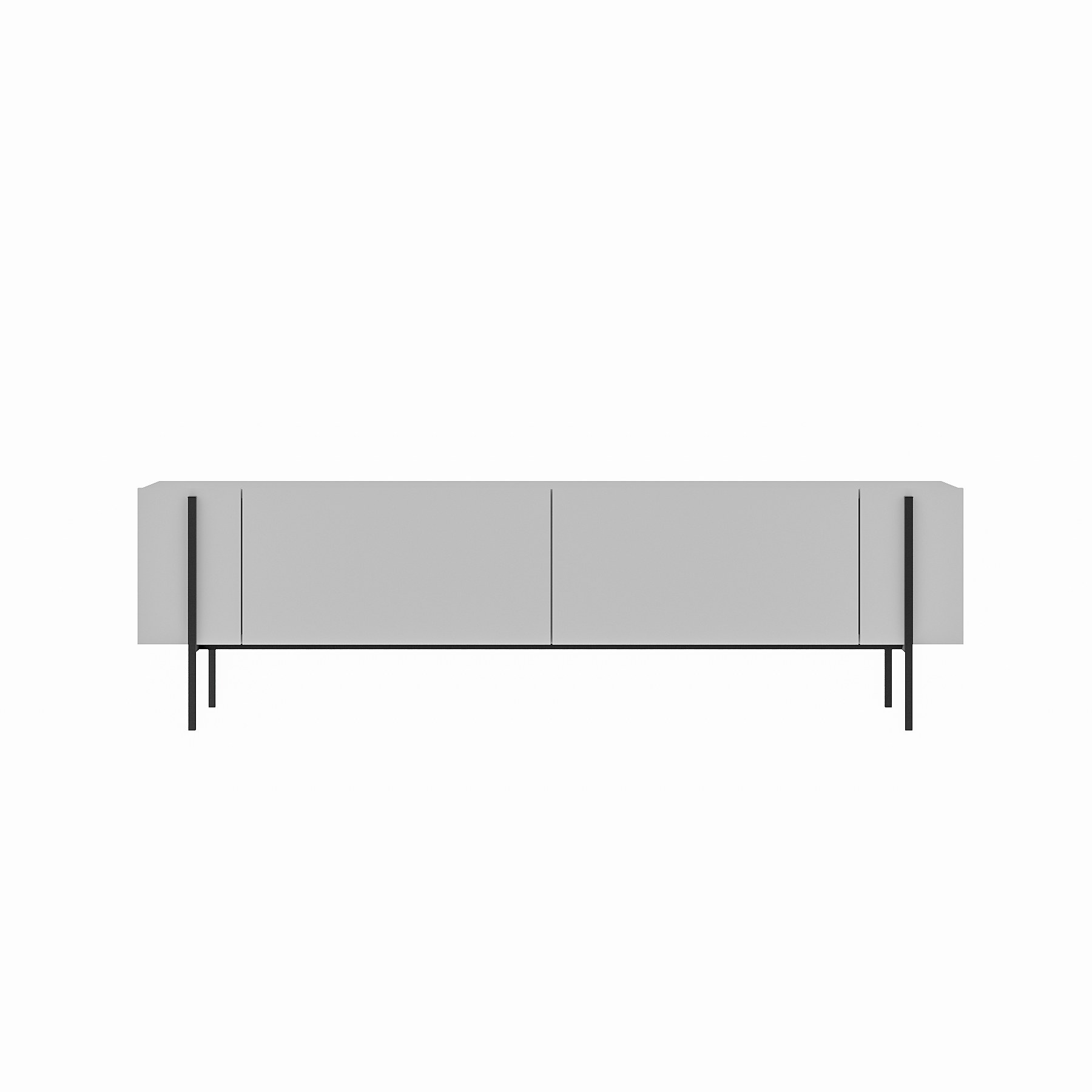 Nordvärk Herman Tv-bord       Låger Hvid Melamin  160x31