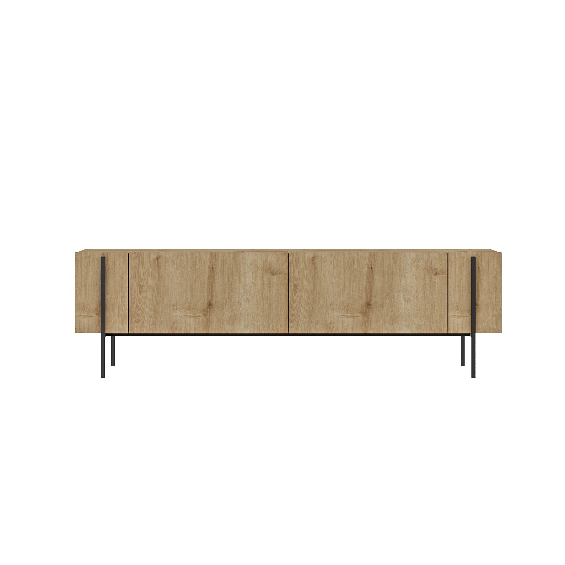 Nordvärk Herman Tv-bord       Låger Safir-eg Melamin  160x31