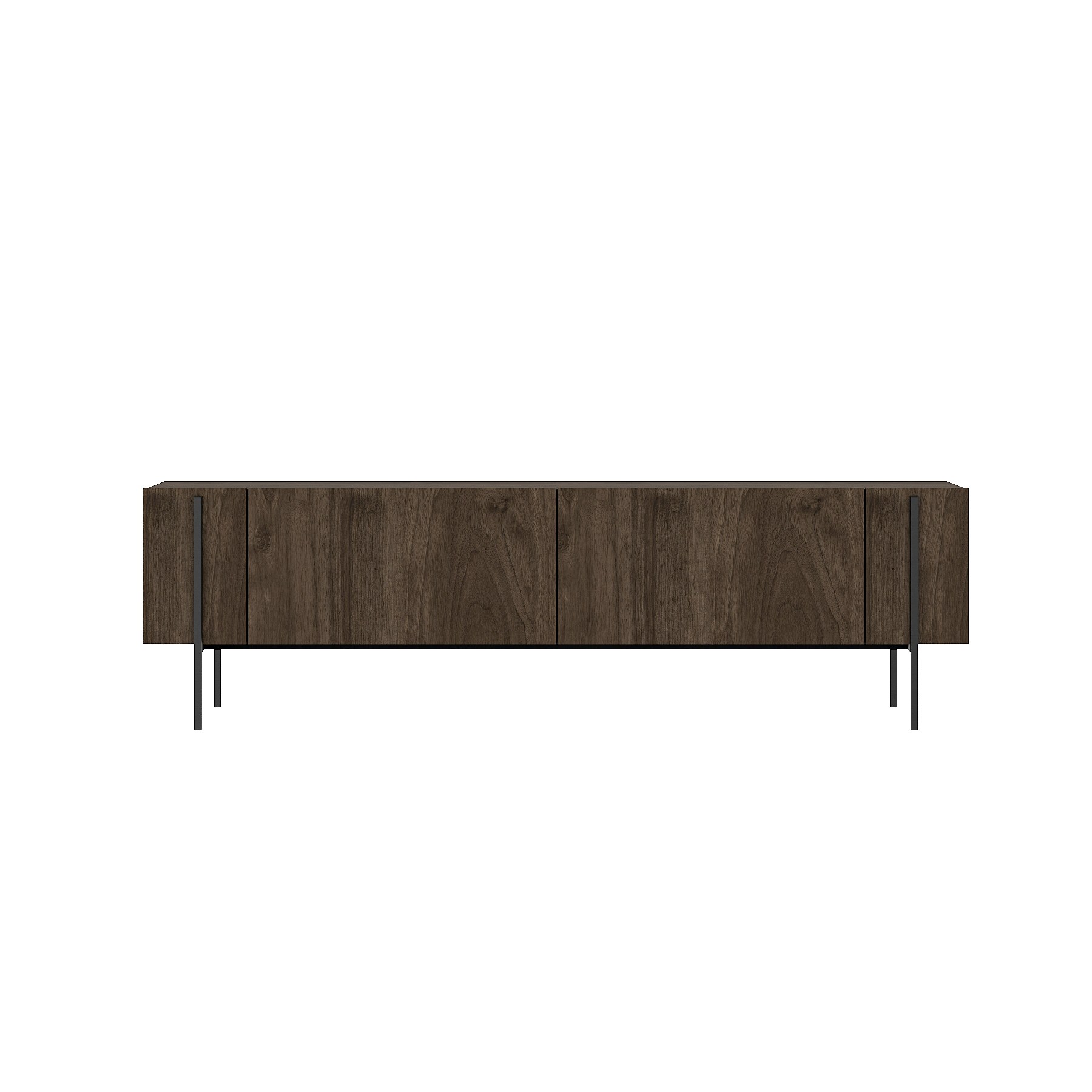 Nordvärk Herman Tv-bord       Låger Valnød Melamin  160x31