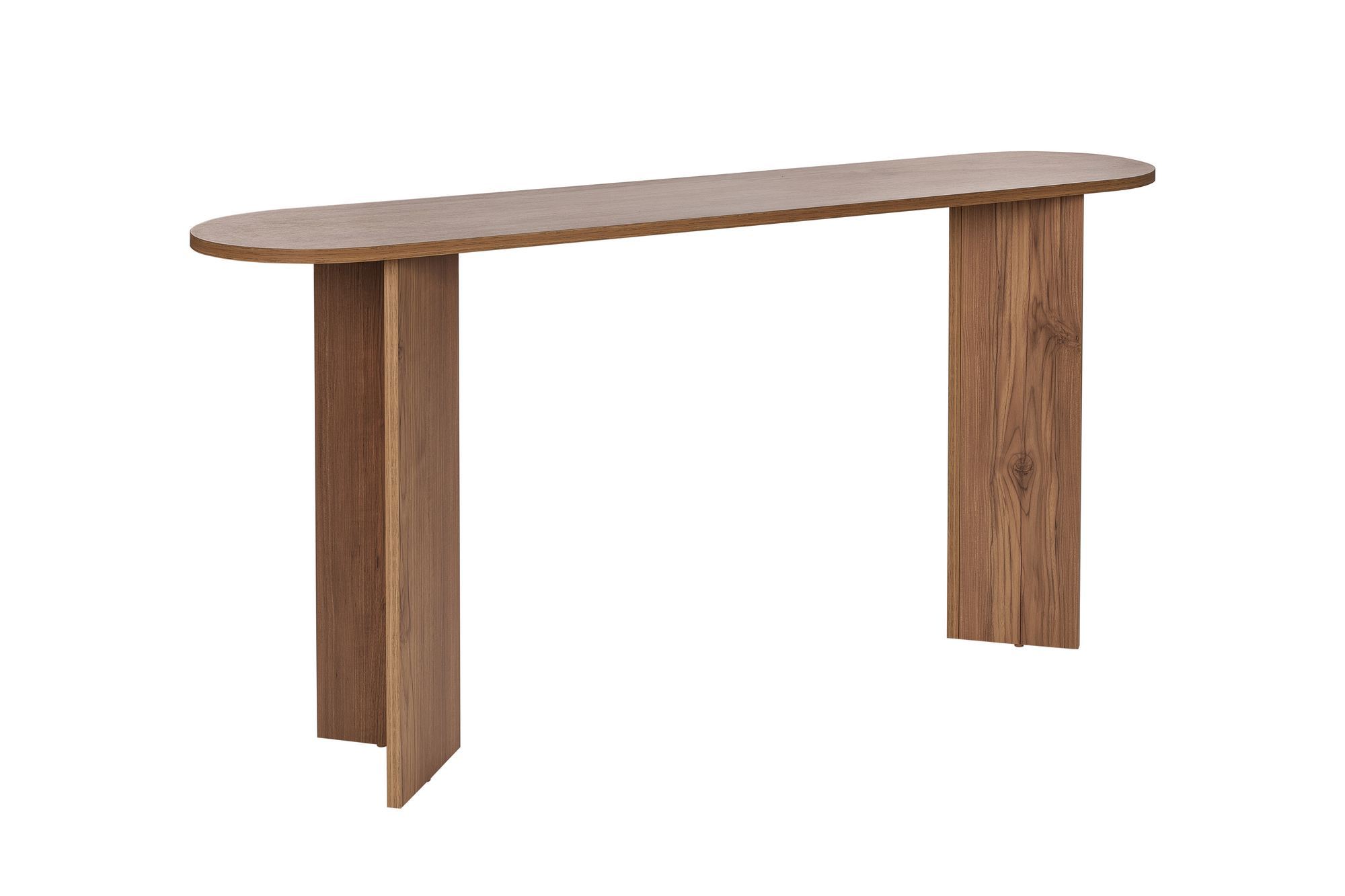 Nordvärk Sira Konsolbord  Oval Vnt Eg Melamin  150x35