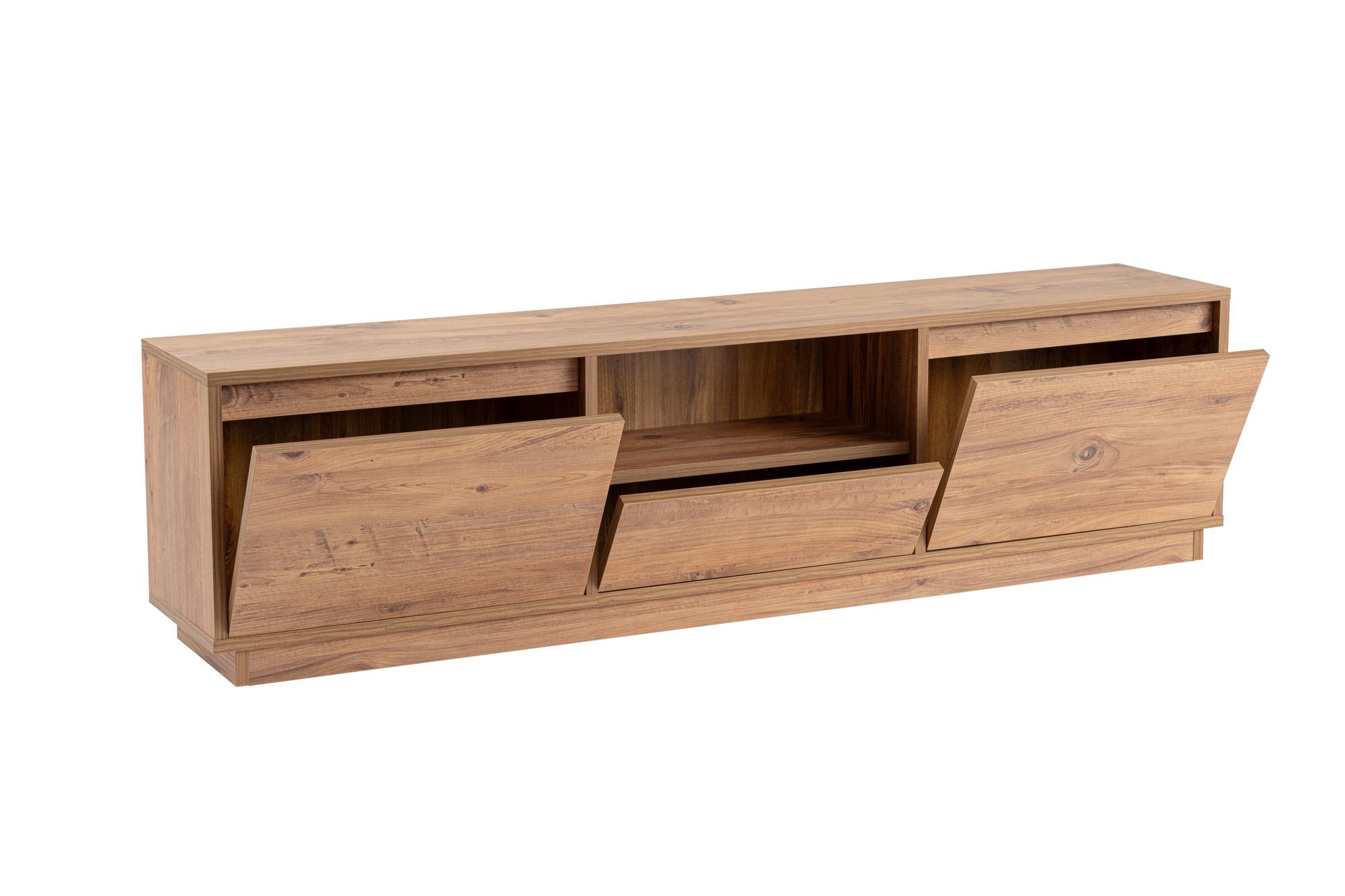 Nordvärk Vanguard Tv-bord Låger Og Rum Atlantic Pine Melamin 160x29