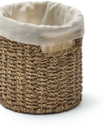 Opbevaringskurv Kave Home Tossa 15ã 15ã 15 Cm Naturfibre Rustik Kolonial Håndlavet Miljøvenlig