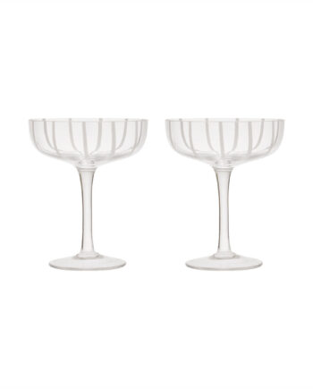 Oyoy Living Mizu Coupeglas   Stk Klar Glas