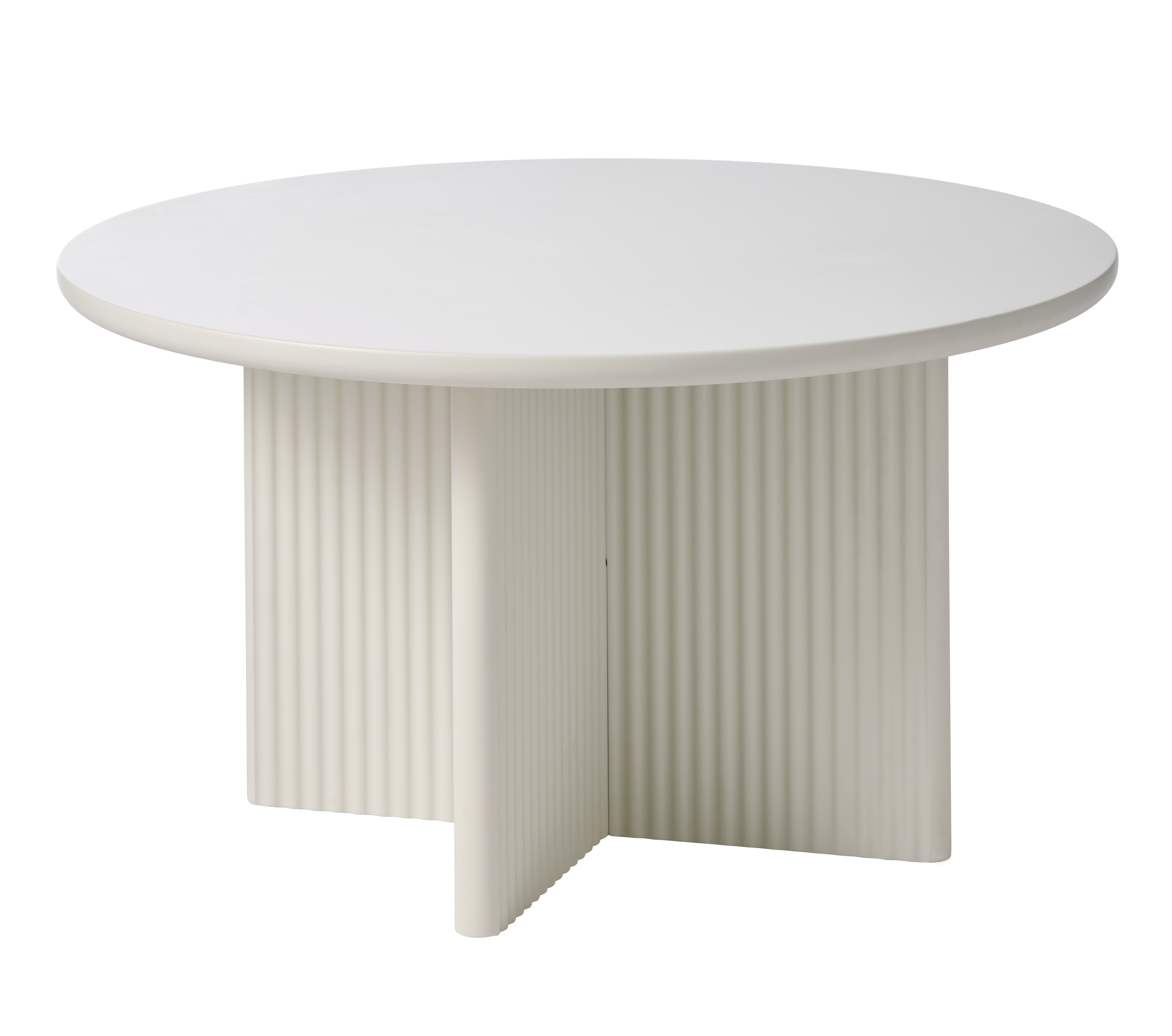 Palma Sofabord  Rund Greige Mdf  ø80