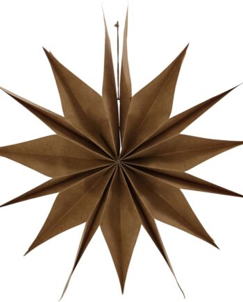 Papirstjerne House Doctor Capella D70 Cm Natural   Elegant Jule- Og Boligdekoration