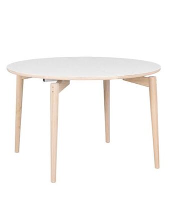 Pbj Designhouse Pbj Aeris Rundt Spisebord ø122 Cm Lakeret Lys Eg Hpl Laminat : Erling Christensen Møbler  : Erling Christensen Møbler