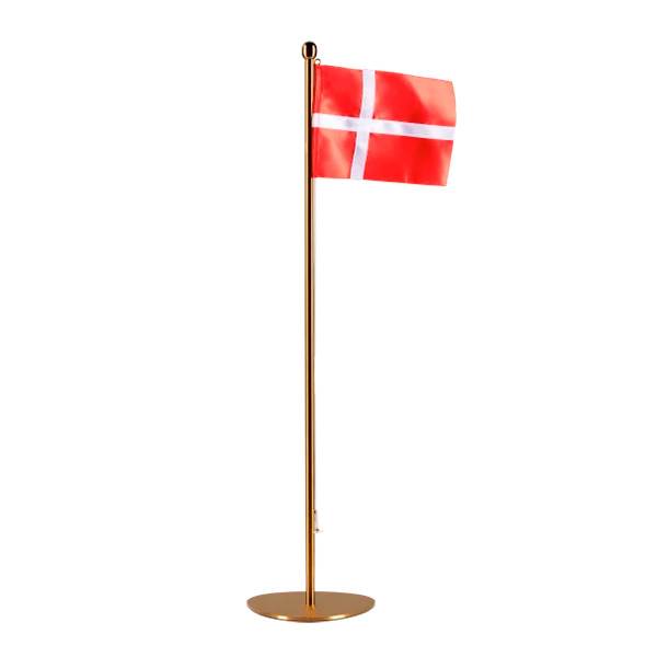 Piet Hein 50 Cm Bordflag Messing  : Erling Christensen Møbler