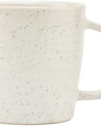 Porcelænskop Kaffekop House Doctor Pion ø9   H9 Cm Grå Hvid