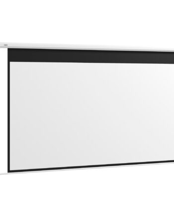 Projektorlærred  16:  Format  Fjernbetjening  266   149 Cm  120 Tommer  Hvid