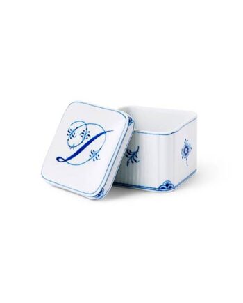 Royal Copenhagen Alfabet Kollektion Bonbonniere     13 Cl  : Erling Christensen Møbler