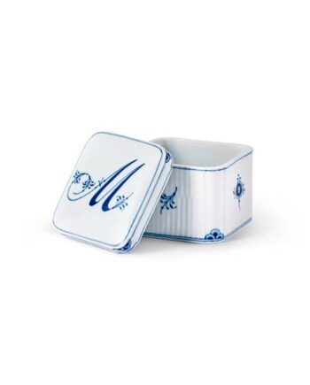 Royal Copenhagen Alfabet Kollektion Bonbonniere     13 Cl  : Erling Christensen Møbler