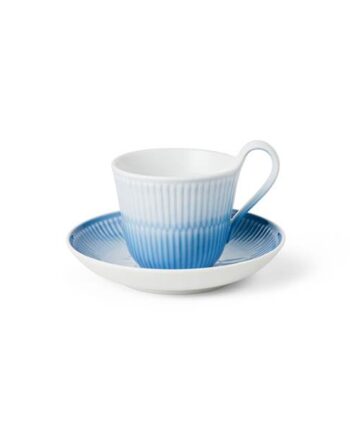 Royal Copenhagen Iris Højhankskop Og Underkop  25 Cl Blå  : Erling Christensen Møbler