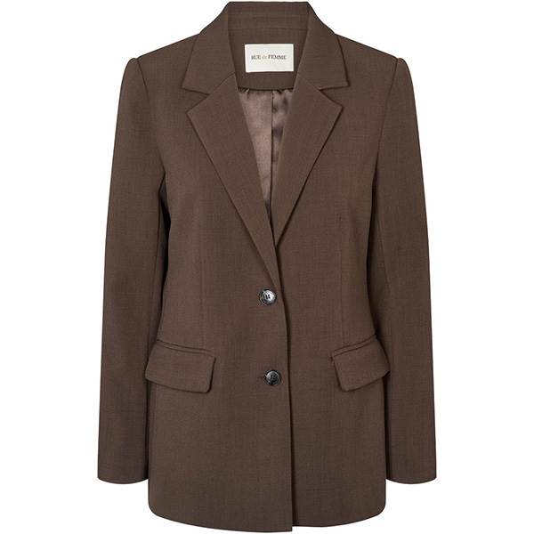 Rue De Femme Elly Blazer Chocolat  : Erling Christensen Møbler
