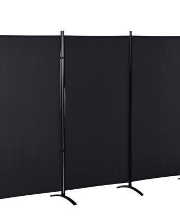 Rumdeler   -panels Privatlivsskærm  Rumdeler Med Metalramme  Sort