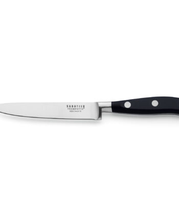Sabatier Trompette Vulcano Allroundkniv 12 Cm  Stål Sort