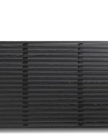 Sengegavl Oscarssons Möbel Zece Sortbejdset Massiv Ask 84x164 Cm