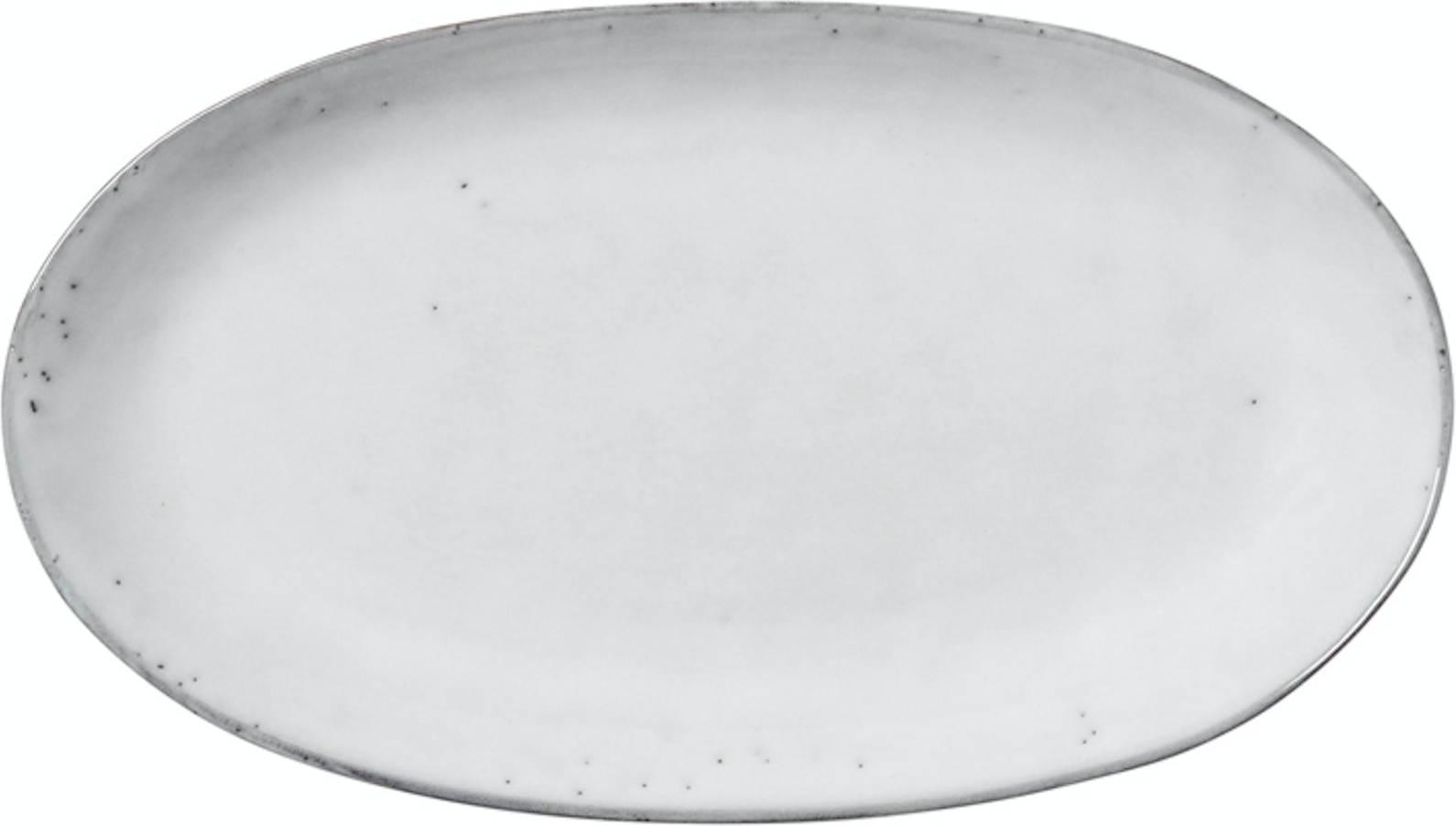 Serverings- Og Dekorationsfad Broste Copenhagen Nordic Sand 17 Cm Sandfarvet Stentøj