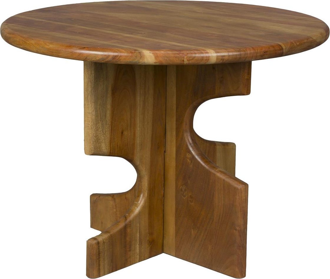 Sidebord Morgan Småbord Fra Dutchbone Akacietræ ø60 H45 Cm Kaffe-tone