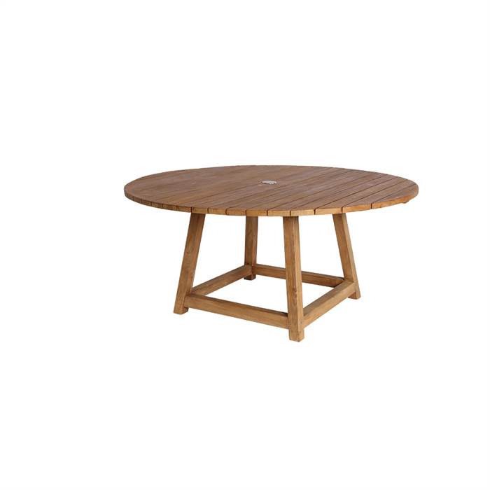 Sika Design George Teak Rundt Havebord ø160 Cm  : Erling Christensen Møbler