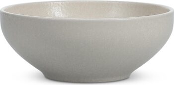 Skål     Collection Mochi ø16   Cm Beige Stentøj Struktureret Reaktiv Glasur  Mikrobølge- Og Opvaskemaskine