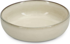 Skål Salt   Pepper Meridian  Stentøj Beige ø13 Cm  Serveringsskål Til Snacks Og Dip
