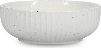 Skål Salt   Pepper Ora Gloss Porcelæn ø15   Cm Hvid  New Bone China Reaktiv Glasur