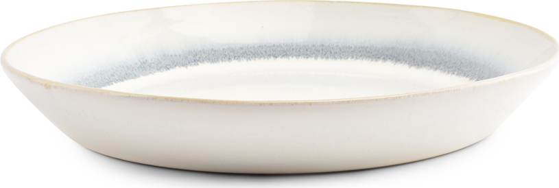 Skål Salt Pepper Stripes ø13 Cm Beige Stentøj Reaktiv Glasur Mikrobølge- Opvaskemaskineegnet