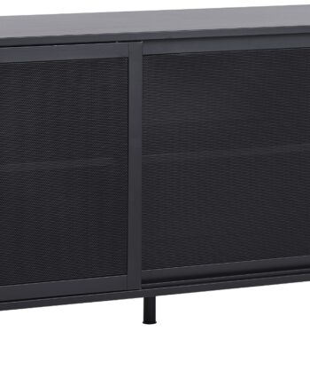 Skænk Nordique Design Veep Sideboard Sort Metal 160ã 46ã 75 Cm