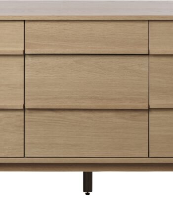Skænk Sideboard Nordique Design Ponza Egetræ Natur     Døre    Skuffe  Justerbare Hylder  Fsc-certificeret