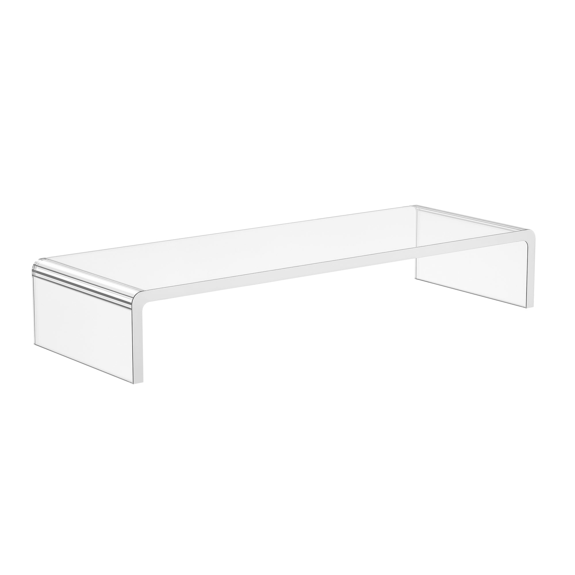 Skærmstativ Til Bærbar Computer Notebook Pc Ergonomisk Akryl Transparent 53   19     Cm