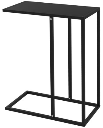 Slankt  -formet Sidebord   Stål   Perfekt Til Sofaen