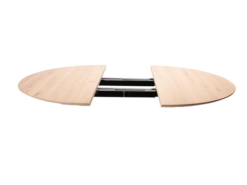 Spise- Og Udtræksbord House Of Sander Miami   Fsc-mærket Egetræ ø150 Cm Vintage Finish