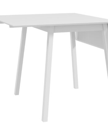Spisebord  Foldbart Køkkenbord    Foldbare Overflader  110   86   75 Cm  Hvid